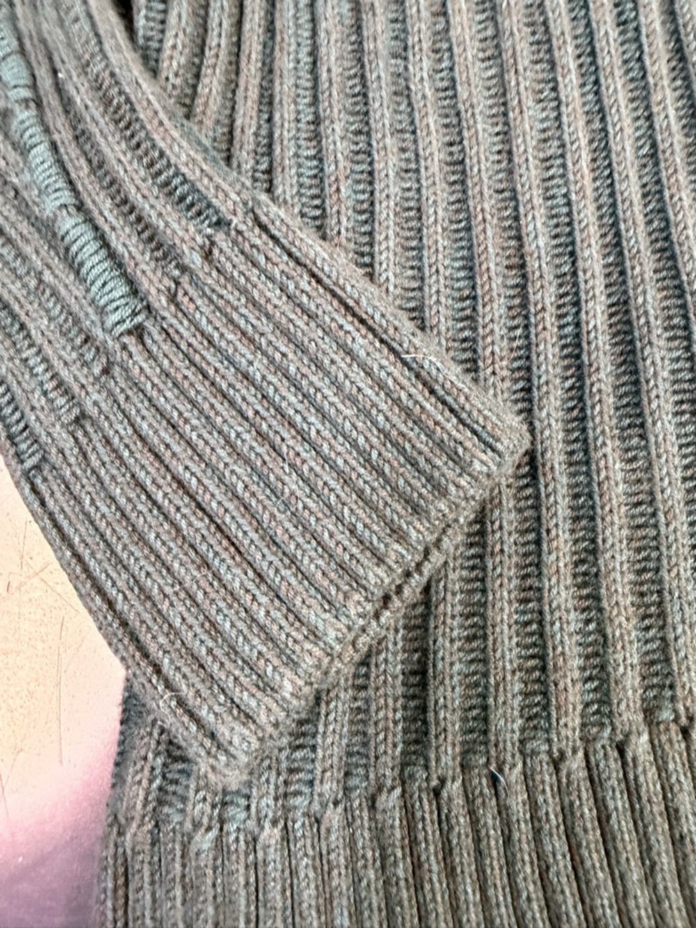 Free People Freeway Ribbed V-Neck Sweater - Picture 4 of 5